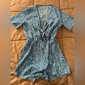 Front Tie Romper